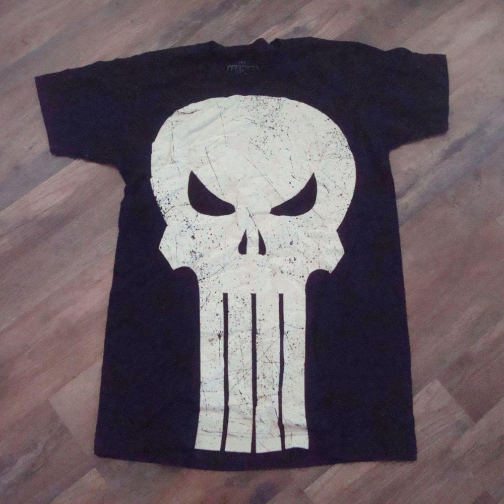 PUNISHER‎ MARVEL SMALL SHIRT VINTAGE 00S Y2K 01